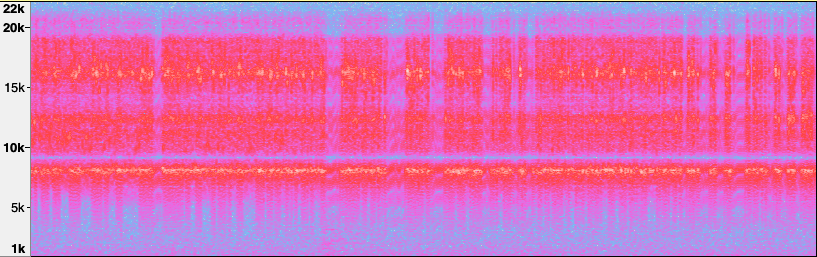 spectrogram of chirpy