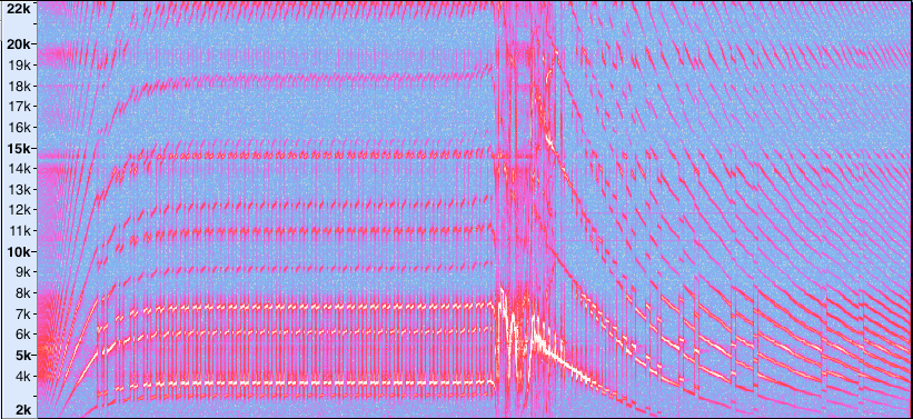 spectrogram of stickbug